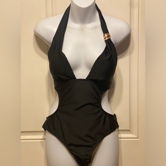 Acogna Open Side One Piece Swim Suit size M - Picture 1 of 4